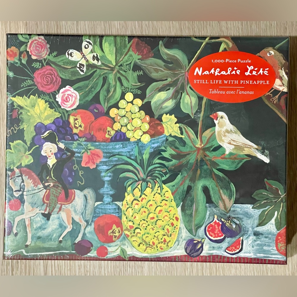 Artisan Nathalie Lété: Still Life With Pineapple Puzzle 1000 pieces NEW & SEALED